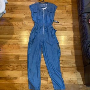 NY & Co size small jumpsuit jeans color